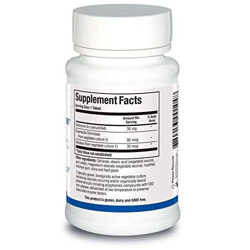 Biotics Research CoQZyme 30 Milligram of emulsified coenzyme Q10 ...