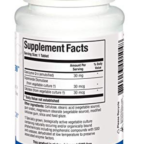 Biotics Research CoQZyme 30 Milligram of emulsified coenzyme Q10 ...
