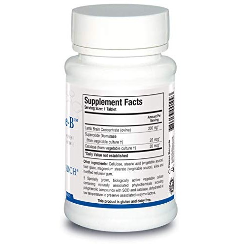 Biotics Research Cytozyme B Supports Brain Health. Raw Lamb Brain...