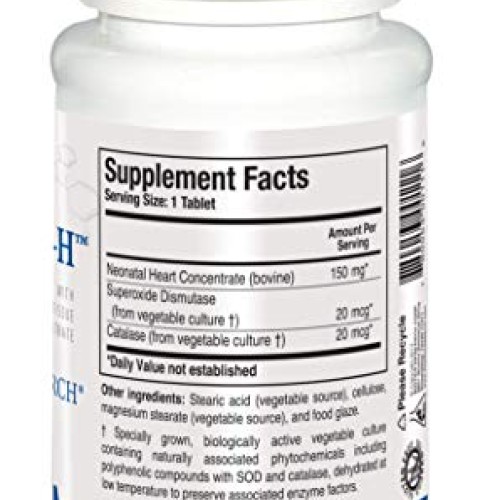 Biotics Research Cytozyme H Glandular Cardiovascular Support. Bov...