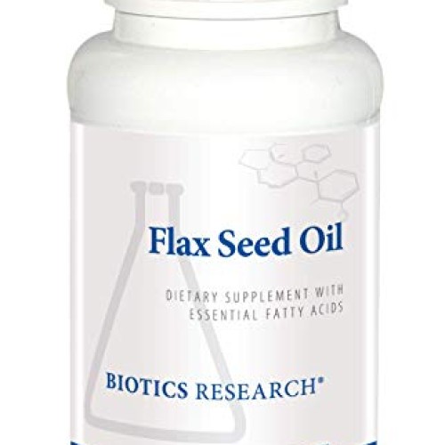 Biotics Research Flax Seed Oil Each Capsule Contains 1,000 of Pur...