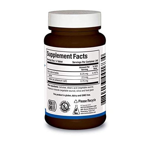 Biotics Research Iodizyme HP Iodine, Thyroid Support, Cellular Me...
