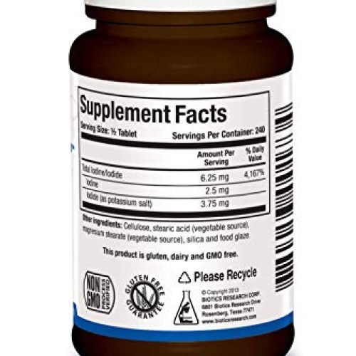 Biotics Research Iodizyme HP Iodine, Thyroid Support, Cellular Me...