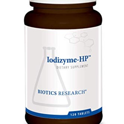 Biotics Research Iodizyme HP Iodine, Thyroid Support, Cellular Me...