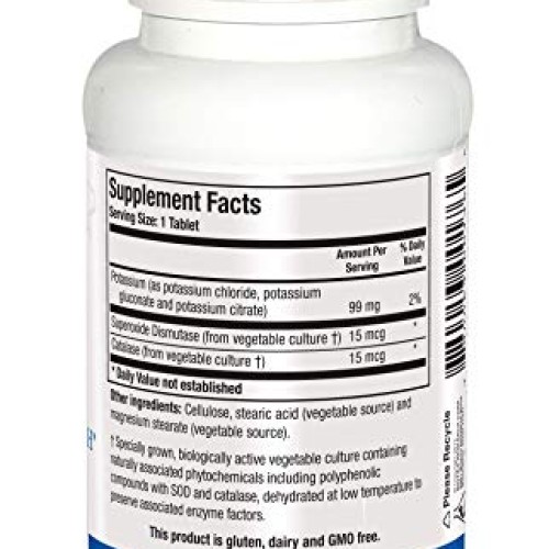 Biotics Research K Zym Potassium, 99 milligrams, Supports Cardiov...