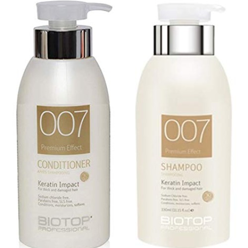 Biotop Professional 007 Keratin Shampoo and Conditioner Duo 11.15...