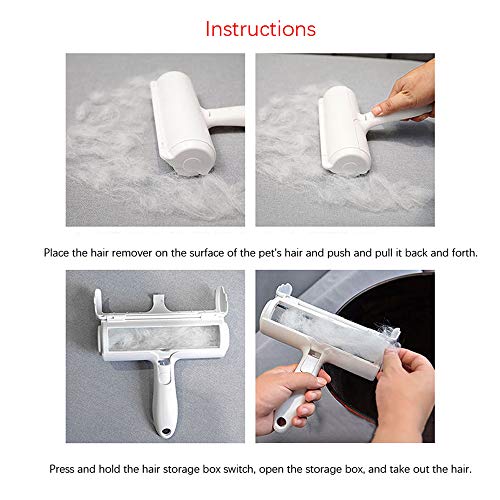 BIRETDA Roller Hair Remover, Pet Grooming Glove, Cat Dog Hair Rem...