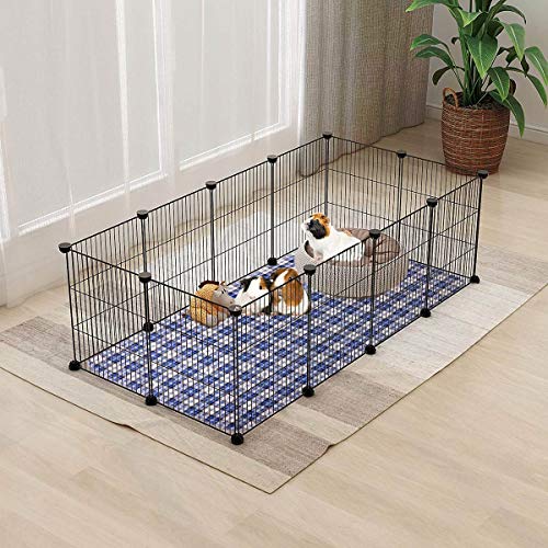 Blaoicni 2 Pack Guinea Pig Bedding Guinea Pig Cage Liners Washabl...