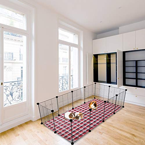 Blaoicni 2 Pack Guinea Pig Bedding Guinea Pig Cage Liners Washabl...