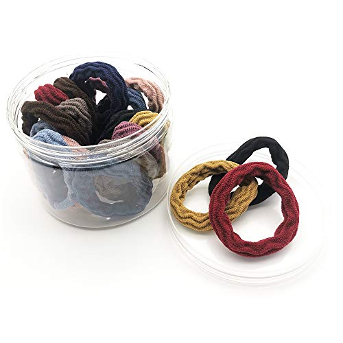 Hair Ties with Seamless High Elastic Thickening in Ponytail Holde...