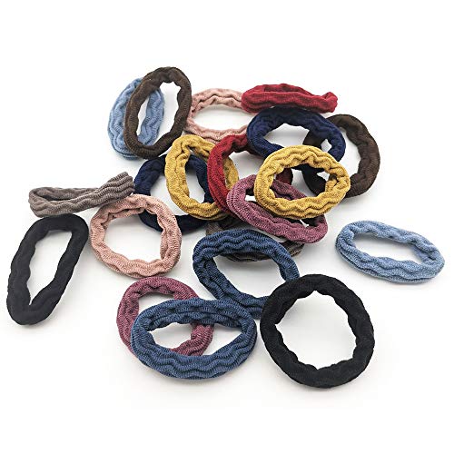 Hair Ties with Seamless High Elastic Thickening in Ponytail Holde...
