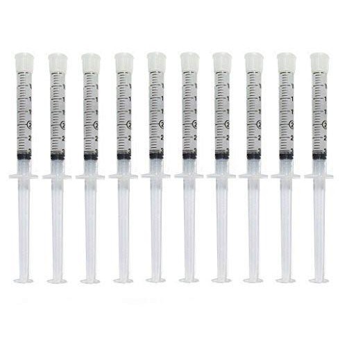Teeth Whitening Gel Syringe Dispensers 44% Carbamide Peroxide Too...
