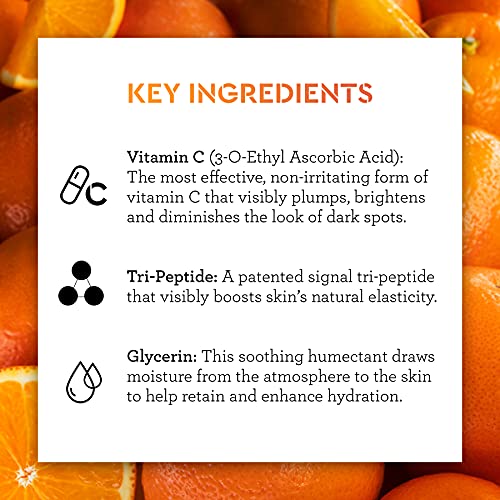 Bliss Bright Idea Vitamin C & Tri-Peptide Collagen-Protecting & B...