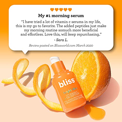 Bliss Bright Idea Vitamin C & Tri-Peptide Collagen-Protecting & B...