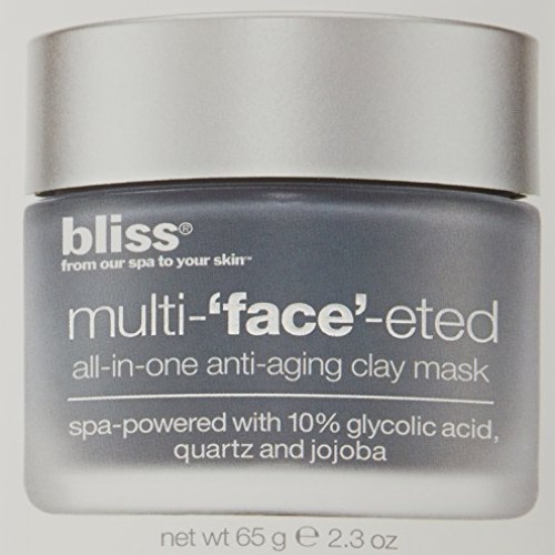 bliss Multi-Face-eted All-In-One Anti-Aging Clay Mask, 2.3 oz.