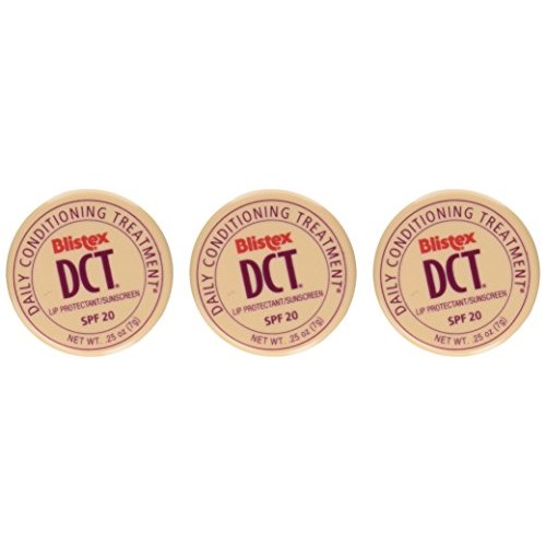 Blistex DCT Jars, SPF 20 Pack of 3