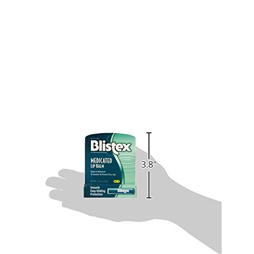 Blistex Medicated Lip Balm, SPF 15, .15 oz