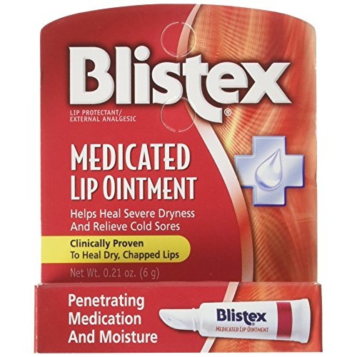 Blistex Medicated Lip Ointment 0.21 oz Pack of 6