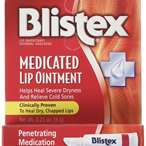 Blistex Medicated Lip Ointment 0.21 oz Pack of 6