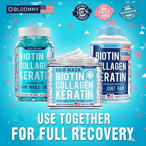 Biotin Collagen Keratin Treatment - Keratin Treatment for Dry & D...