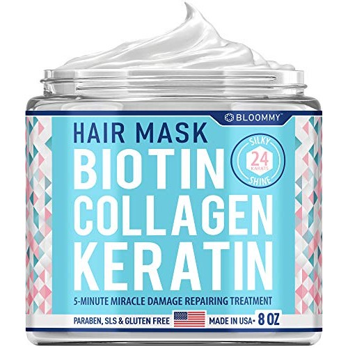 Biotin Collagen Keratin Treatment - Keratin Treatment for Dry & D...