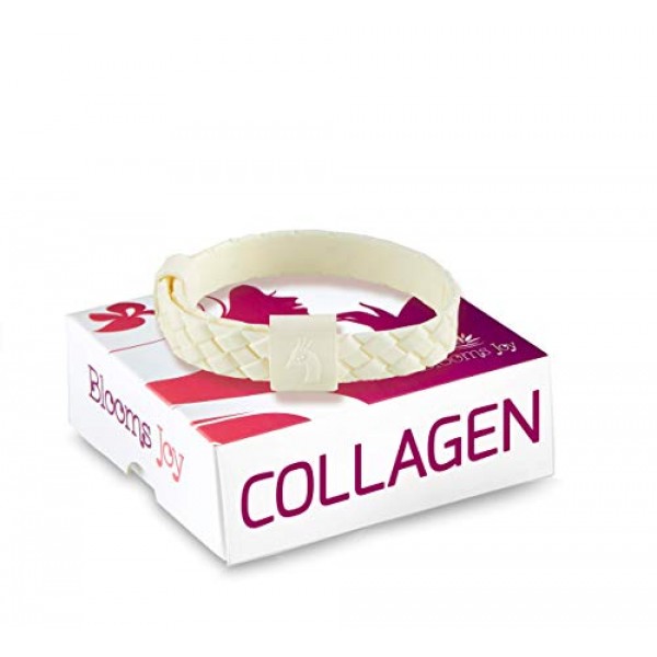 Collagen and Hyaluronic Acid Bracelet by Blooms Joy, Collagen Wit...