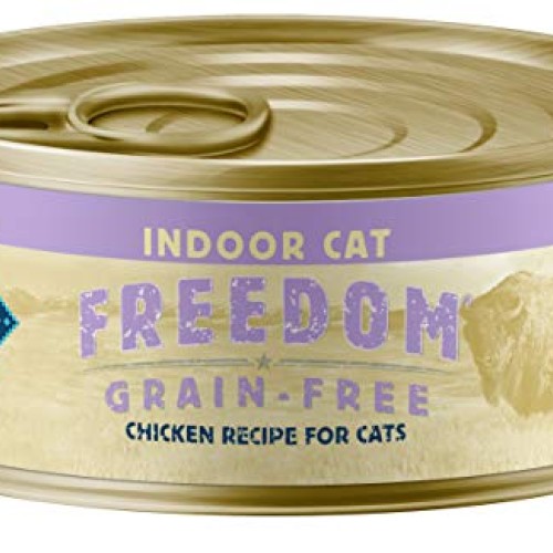 Blue Buffalo Freedom Grain Free Natural Adult Pate Wet Cat Food, ...