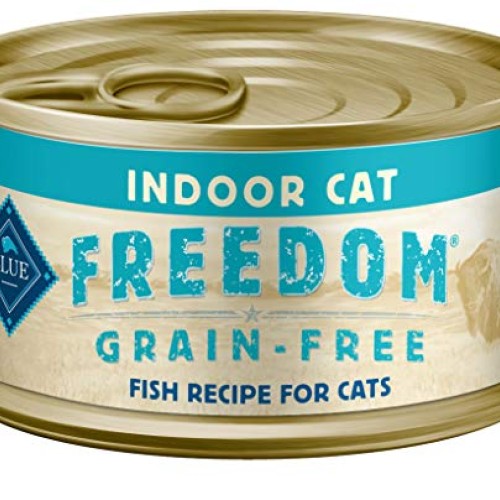 Blue Buffalo Freedom Grain Free Natural Adult Pate Wet Cat Food, ...