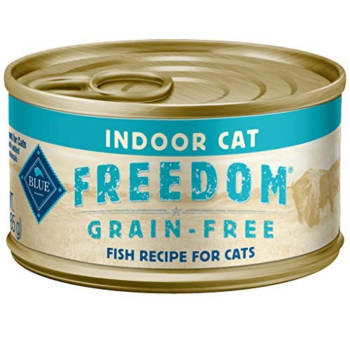 Blue Buffalo Freedom Grain Free Natural Adult Pate Wet Cat Food, ...
