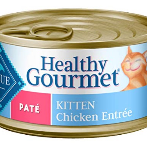 Blue Buffalo Healthy Gourmet Natural Kitten Pate Wet Cat Food Chi...
