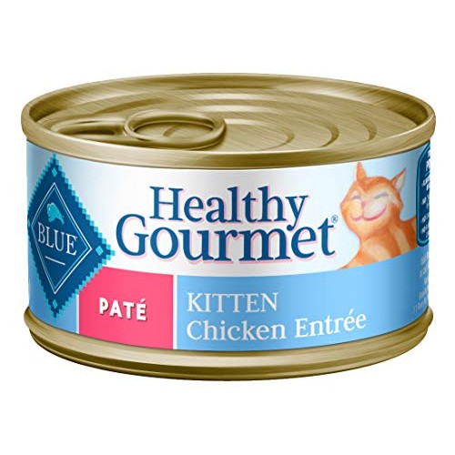 Blue Buffalo Healthy Gourmet Natural Kitten Pate Wet Cat Food Chi...