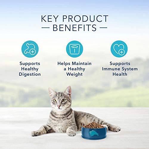 Blue Buffalo Healthy Living Natural Adult Dry Cat Food, Chicken &...