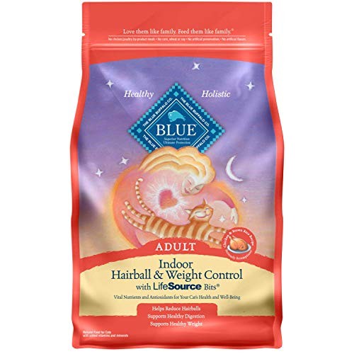 Blue Buffalo Indoor Hairball & Weight Control Natural Adult Dry C...