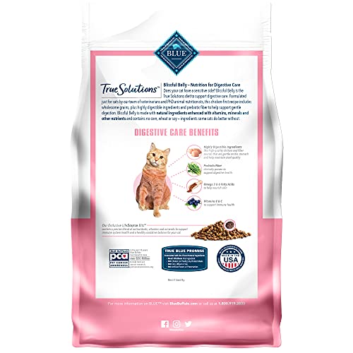 Blue Buffalo True Solutions Blissful Belly Natural Digestive Care...
