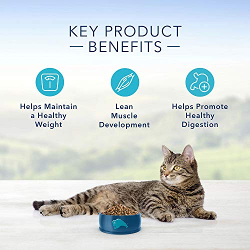 Blue Buffalo Weight Control Natural Adult Dry Cat Food, Chicken &...
