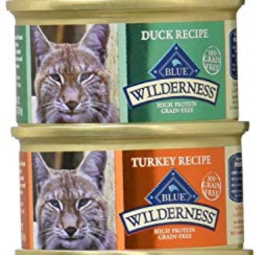 Blue Buffalo Wilderness Grain-Free Variety Pack Cat Food - 4 Flav...