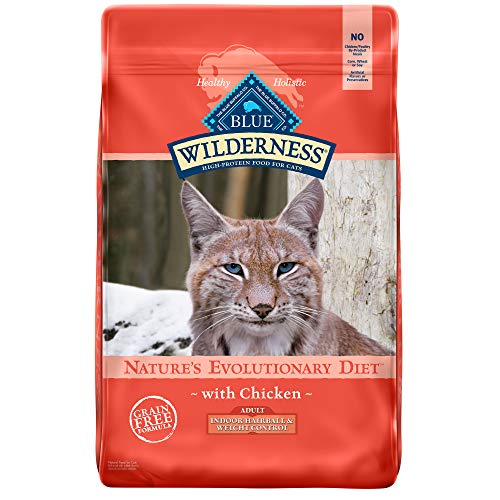 Blue Buffalo Wilderness High Protein, Natural Adult Indoor Hairba...