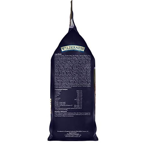 Blue Buffalo Wilderness High Protein, Natural Mature Dry Cat Food...