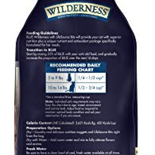 Blue Buffalo Wilderness High Protein, Natural Mature Dry Cat Food...