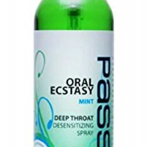 Passion Deep Throat Mint Flavor Sex Spray; Size 4 Oz.