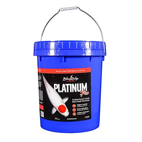Blue Ridge Fish Food 14lb, Platinum Professional Formula 3/16 ...