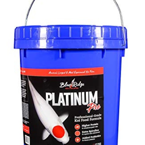 Blue Ridge Fish Food 14lb, Platinum Professional Formula 3/16 ...