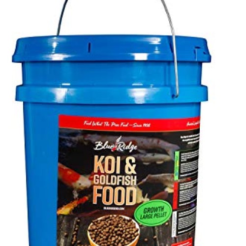 Blue Ridge Fish Food Pellets 14lb, Koi and Goldfish Growth Form...