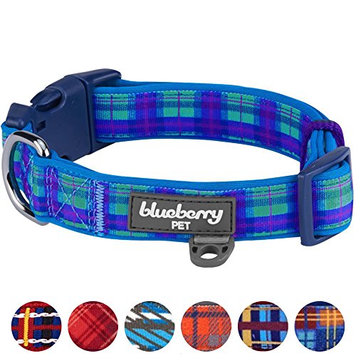 Blueberry Pet 7 Patterns Soft & Comfy Scottish Hudson Blue Plaid ...
