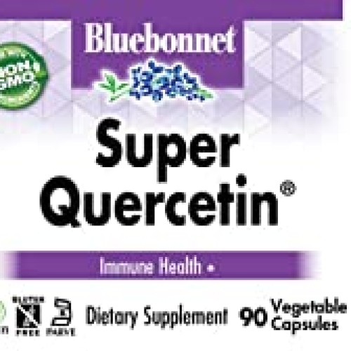 Bluebonnet BB-553 Nutrition Super Quercetin Vegetable Capsules, V...