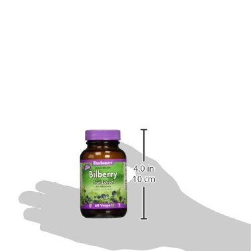 BlueBonnet Bilberry Fruit Extract Supplement, 60 Count