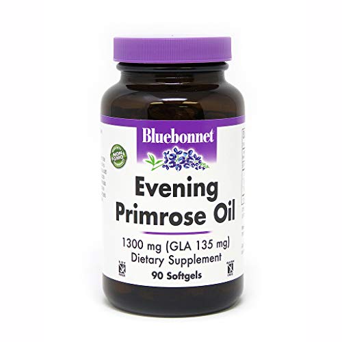 BlueBonnet Evening Primrose Oil Softgels, 1300 mg, 90 Count