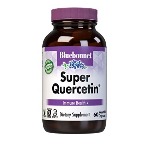 Bluebonnet Nutrition Super Quercetin Vegetable Capsules, Vitamin ...