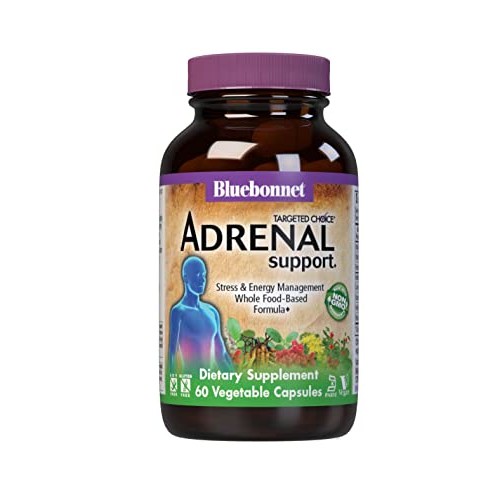 Bluebonnet Nutrition Targeted Choice Adrenal Support, 60 Count