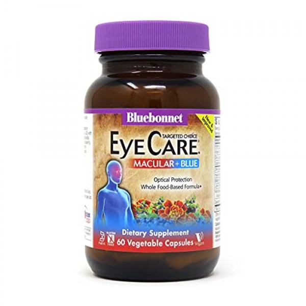 Bluebonnet Nutrition Targeted Choice Eye Care, Macular & Blue, Su...